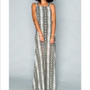 Show me your Mumu Billie maxi dress water moccasin